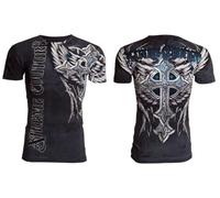 Xtreme Couture by Affliction Panther - Camiseta para hombre, color negro, Negro -, Large