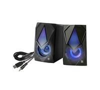 Xtreme Videogames Par de Altavoces PC USB Thunder Speakers con LED 33204