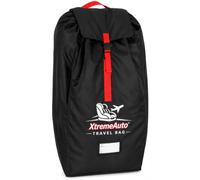 Xtremeauto Bolsa de viaje para asiento de coche, resistente al agua, protector de asiento de coche para niños con correas de mochila, funda universal de viaje para bebés, niños pequeños y asientos
