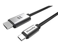 XtremeMac - Cable Tipo C USB-C a HDMI, 1 metro - Gris espacial