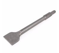 XtremepowerUS Cincel de repuesto de vástago hexagonal (cincel de raspado) broca de cincel hexagonal de 1-1/8 pulgadas para martillo de demolición eléctrico