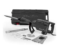 XtremepowerUS - Martillo eléctrico de 2200 W para demolición de hormigón + 2 puntas de cincel con estuche