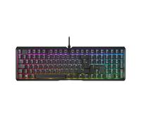 CHERRY XTRFY MX 3.1, Teclado Gaming mecánico, distribución de teclado alemán (QWERTZ), iluminación RGB, carcasa de aluminio, conexión USB-A, switches MX2A BROWN, negro