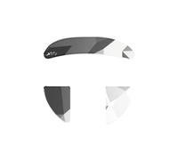 Xtrfy Glass Skates, Base de Ratón Autoadhesiva de Vidrio de Aluminosilicato, Compatible con el Ratón Inalámbrico de Gaming Xtrfy MZ1/MZ1, Se Desliza con Rapidez y Precisión, Litus White