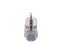 Xtrfy M42 RGB, Ratón Gaming Ultraligero con Cable, Sensor Pixart 3389 de Última Generación, Carcasa Modular (incluye 2 Tamaños), Iluminación RGB Regulable, Retro Edition
