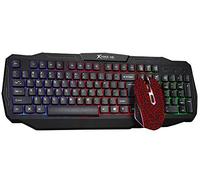 Xtrike Me Dream My Life MK-501 Keyboard + Wireless Mouse - Black