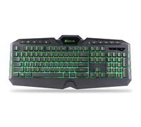 Xtrike Me Dream My Life Teclado Gamers - Retroiluminado, KB-509, Negro