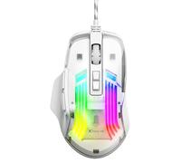 xtrike me Me GM-319 - Ratón para Juegos con Cable, Color Blanco