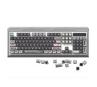 Xtroml Keycaps Pudding PBT 116 Teclas para Teclado mecánico, Perfil ASA, diseño con luz Lateral RGB, compatibles MX para teclados 60 65 75 TKL y tamaño Completo,A