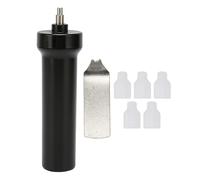 XTUJGJKV Watch Glass Repair Pump, Professional Watch Removing Air Pump Tool, Controlled Air Pressure Design with Interchangeable Air Holes and Pry Piece for Snap On Press Fit Watches