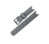 XTVKFWJAB Accesorios for relojes Correa de resina compatible con Swatch Kids caucho PU Hebilla cinturón impermeable deportiva for niños FlikFlak(Gray)