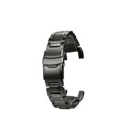 XTVKFWJAB Compatible con Casio G-Shock 5536 Black Knight GR-B100, correa de metal, GR B100, acero inoxidable modificada, pulsera for hombre GR-B100-1A(Black)