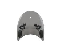 XTVKFWJAB Compatible con ZONTES G1-125 2021-2023 22MM Parabrisas Universal Ajustable for Motocicleta Alerón de Parabrisas Deflector de Viento Protección(Light Smoke)