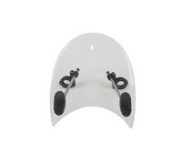 XTVKFWJAB Compatible con ZONTES G1-125 2021-2023 22MM Parabrisas Universal Ajustable for Motocicleta Alerón de Parabrisas Deflector de Viento Protección(Transparent)