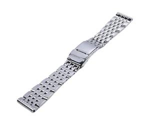 XTVKFWJAB Correa de acero inoxidable compatible con Breitling Super Ocean Avenger Blackbird Reconnaissance Aircraft Aviation Timing (22 mm y 24 mm)(24mm)