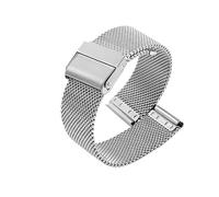 XTVKFWJAB Correa de acero inoxidable compatible con Casio Classic Square Moon Phase MTP-M305M, correa plateada y negra 20 mm(67- silver)
