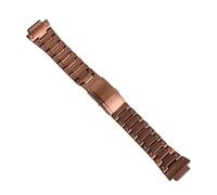 XTVKFWJAB Correa de acero inoxidable compatible con Casio G-SHOCK GM2100 GM 2100 GM-2100, correa metal, pulsera sólido for hombre