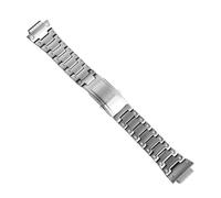 XTVKFWJAB Correa de acero inoxidable compatible con Casio G-SHOCK GM2100 GM 2100 GM-2100, correa metal, pulsera sólido for hombre