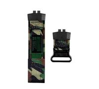 XTVKFWJAB Correa de lona modificada compatible con Casio GBD-200-1/2/9 GBD-200SM, correa de reloj de lona de nailon, accesorios, pulsera impermeable.(Camouflage)