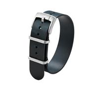 XTVKFWJAB Correa de piel de vacuno con cera de aceite, 20 mm, 22 mm, estilo vintage for hombre, con hebilla de acero engrosada, compatible con Panerai y Seiko.(Royal blue,20mm)