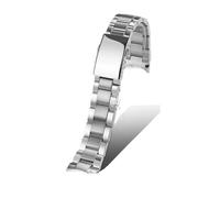 XTVKFWJAB Correa de reloj acero inoxidable 22 mm con interfaz arco metálico for hombre, compatible Tissot 1853 Chrono XL Speed Sports T116617A(Silver)