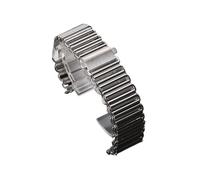 XTVKFWJAB Correa de reloj acero inoxidable 316L, pulsera liberación rápida, correa Bonklip metal, accesorio universal(22mm)