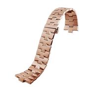 XTVKFWJAB Correa de reloj acero inoxidable compatible con correas 4500 V, 5500, 7900 P47040, boca convexa Vc 7 mm, 8 y,5(Rose gold,7mm)