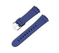 XTVKFWJAB Correa de repuesto compatible con Casio -G BGA-130/131/160 BGD-140/560 BGD-5000/5020, pulsera de resina TPU for mujer, 14 mm(Royal blue)