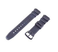 XTVKFWJAB Correa de resina 18 mm for hombre, compatible con Casio AE-1200, SGW-300/400, MWR-200 y W218h, correa goma hebilla(Beige)