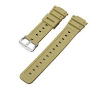 XTVKFWJAB Correa de silicona resistente al agua for Casio G-SHOCK GW-M5610 DW-5600 DW-6900 G-5600 GA-2100, accesorios for reloj.(Khaki S)
