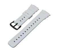 XTVKFWJAB Correa de silicona resistente al agua for Casio G-SHOCK GW-M5610 DW-5600 DW-6900 G-5600 GA-2100, accesorios for reloj.(White B)