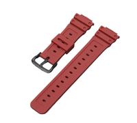 XTVKFWJAB Correa de silicona resistente al agua for Casio G-SHOCK GW-M5610 DW-5600 DW-6900 G-5600 GA-2100, accesorios for reloj.(Red B)