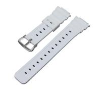 XTVKFWJAB Correa de silicona resistente al agua for Casio G-SHOCK GW-M5610 DW-5600 DW-6900 G-5600 GA-2100, accesorios for reloj.(White S)