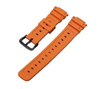 XTVKFWJAB Correa de silicona resistente al agua for Casio G-SHOCK GW-M5610 DW-5600 DW-6900 G-5600 GA-2100, accesorios for reloj.(Orange B)