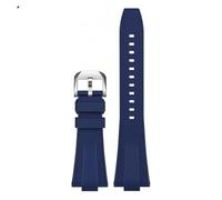 XTVKFWJAB Correa De Silicona Suave Compatible Con Tissot PRX T137.407/T137.410 Super Player 40 Mm For Hombre, Correa De Reloj Convexa De Liberación Rápida De 12 Mm.(Royal blue)
