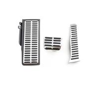 XTVKFWJAB Pedales de Apoyo for Coche AT MT, Pedal de Freno y Embrague, compatibles con Jetta, Golf 5 MK5, Sagitar y Skoda Octavia (2007-2013).(AT 3pcs)