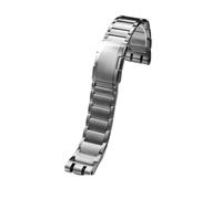 XTVKFWJAB Pulsera de acero de precisión de 22 mm con doble muesca compatible con Tissot Racing MotoGP Sport Series T115.417, correa de reloj modificada for hombre.(Silver)