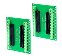 XTVTX 2 pezzi Placa de ruptura ESP Placa de expansión ESP Placa de desarrollo de 38 pines con WiFi inalámbrico Bluetooth para placa de desarrollo de microcontrolador ESP-WROOM-32