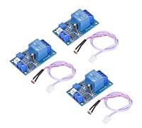 XTVTX 3PCS XH-M131 Módulo de relé de fotoresistor DC 12V Interruptor de control de luz Módulo de relé de fotoresistor Sensor de detección Interruptor de control de luz automático con cable