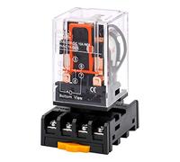 XTVTX Relé de propósito general MK2P-I AC 220V Bobina DPDT de 8 pines con terminal enchufable PYF83A