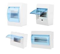 XTVVTODJXT 3-4/4-6/5-8/9-12 maneras de distribución de disyuntores caja de protección interior con cubierta transparente eléctrica (4-6 vías)