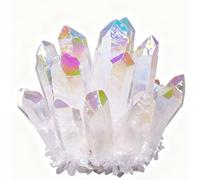 XTVVTODJXT Amethyst Crystal, Amethyst Geode Crystals, Cristal Stone, Raw Crystal Cluster, Protection Crystals, Crystals, Purple Crystal, Amethyst Gifts, 300-400G,Electroplated,400g