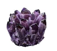 XTVVTODJXT Amethyst Crystal Cluster, Amethyst Quartz Crystal, Raw Crystals and Stones for and Home Decoration,200~300g