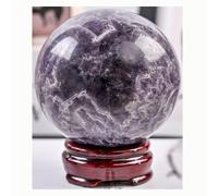 XTVVTODJXT Crystal Ball, Polished Stone Sphere Decorative Sphere Crystals Ball Stone Reiking Crystals Ball Crafts Home Decor Ornament Gifts 80-90Mm,2
