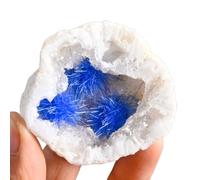 XTVVTODJXT Crystal Blue Hair Crystal Hair Ball Crystal Cave Moroccan Hair Ball Crystal Cave Blue Crystal Crystal Cave Desktop Ornaments