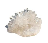 XTVVTODJXT Crystal Cluster, Crystal Stone Clear Quartz Cluster Point Druzy Collection Decor Gift