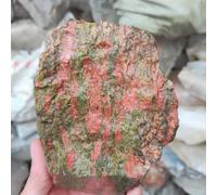 XTVVTODJXT Flower Green Gemstone Crystal Rough Stone Home Display Collection Gift Home Decor(500-600g)
