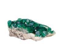 XTVVTODJXT Green Fluorite Crystal Cluster Geode Druzy Raw Stone for Home Office Decor, Stone Collection and Aid,100~200g