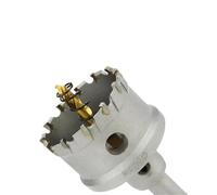 XTVVTODJXT Hole Saw Drill Carbide Tip Titanium Core Center Drill bit Hole Saw Cup Set Metal Alloy Wood Metalworking Cutter(115MM_1PCS)