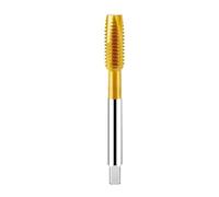 XTVVTODJXT HSS Cobalt Containing Tip Screw Tap Machine Tap Drill Tools Stainless Steel Special Titanium-Plated Thread Tapping M3 M4 M5 M6(Straight,M6x1.0)